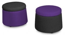 Robot Ottoman. 500 Dia Base X 450 H: 750 Dia Base X 450 H: 900 Dia Base X 450 H. Any Fabric Colour